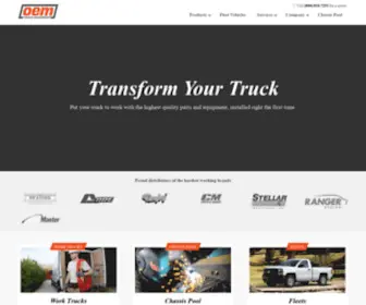 Oemtruckequipment.com(OEM Systems) Screenshot