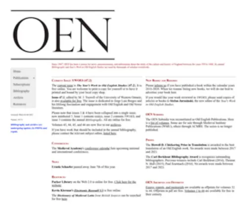 Oenewsletter.org(Oenewsletter) Screenshot