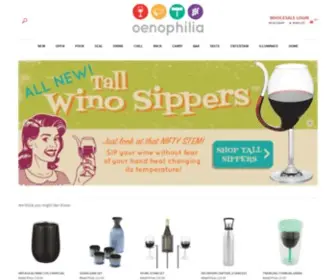 Oenophilia.com(Wine accessories) Screenshot