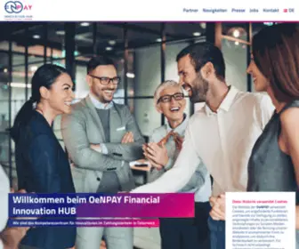 Oenpay.at(OeNPAY Financial Innovation HUB GmbH) Screenshot