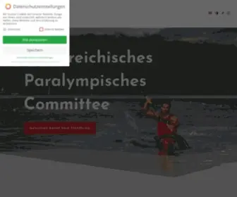 Oepc.at(Österreichisches Paralympisches Committee) Screenshot