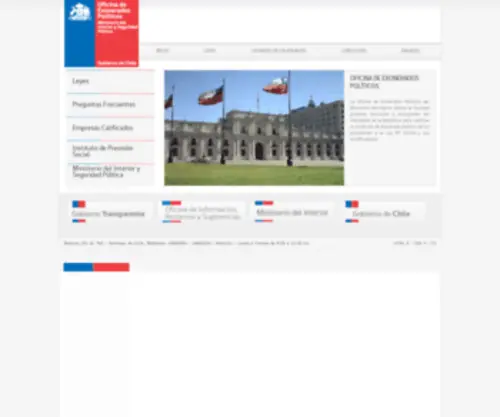 Oep.gov.cl(Oep) Screenshot