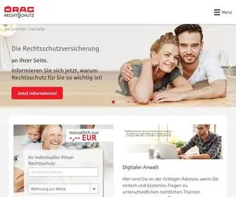 Oerag.de(Die Rechtsschutzversicherung an Ihrer Seite) Screenshot