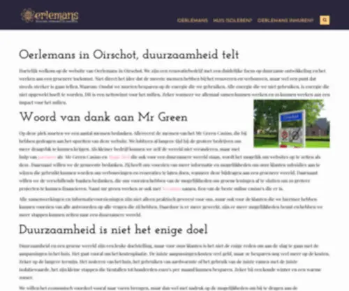 Oerlemansoirschot.nl(Oerlemans Oirschot) Screenshot