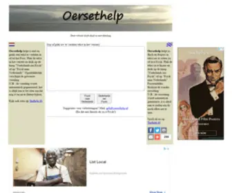 Oersethelp.nl(Eenvoudig vertalen van Fries naar Nederlands en omgekeerd) Screenshot