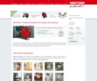 Oertzen-GMBH.com(Wet- & dry vacuums) Screenshot