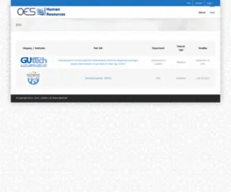 Oes-Careers.com(Human resources) Screenshot