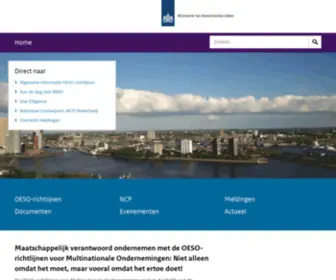 OesorichtlijNen.nl(Nationaal Contactpunt OESO) Screenshot