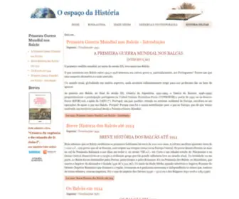 Oespacodahistoria.com(Primeira) Screenshot