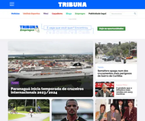 Oestadodoparana.com.br(Tribuna PR) Screenshot