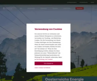 Oesterreichsenergie.at(Oesterreichs Energie) Screenshot