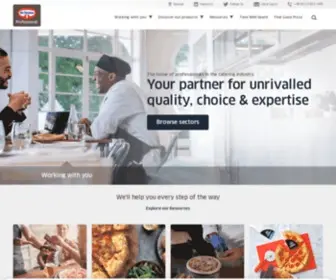 Oetker-Professional.co.uk(Dr. Oetker Professional) Screenshot