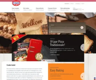 Oetker.be(Kwaliteit is het beste recept) Screenshot