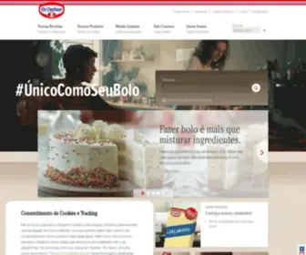 Oetker.com.br(Qualidade é a melhor receita) Screenshot