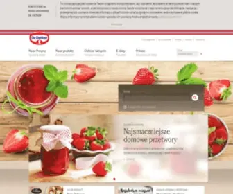 Oetker.pl(Sprawdzone przepisy na ciasta i desery) Screenshot
