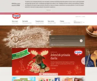 Oetker.si(Peka in kuhanje z Dr) Screenshot