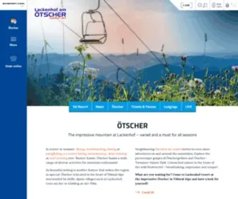 Oetscher.at(Ötscher) Screenshot