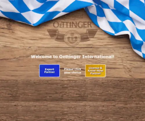 Oettinger-Beer.com(Oettinger Handelspartner) Screenshot