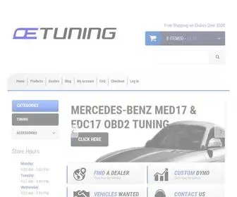 Oetuning.com Screenshot