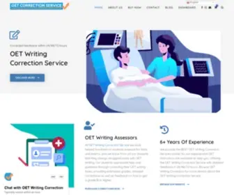 Oetwritingcorrection.com(OET Writing Correction) Screenshot