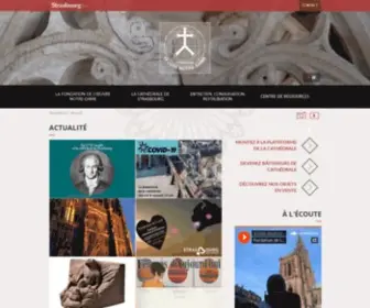 Oeuvre-Notre-Dame.org(Fondation de l'Œuvre Notre) Screenshot