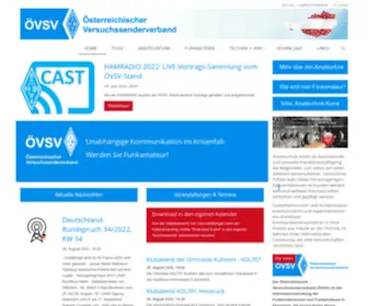 Oevsv.at(Österreichischer Versuchssenderverband) Screenshot