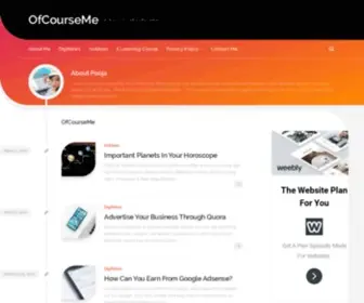 Ofcourseme.com(Digital marketing tips) Screenshot