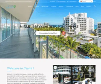 Ofcoursemiami.fr(Immobilier saisonnier) Screenshot