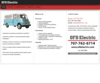 Ofdelectric.com(OFD Electric) Screenshot