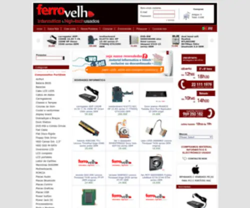 Oferrovelho.com(DEFAULT_META_DESCRIPTION) Screenshot