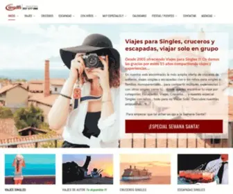 Ofertassingles.com(Viajes singles) Screenshot