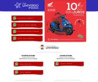 Ofertasuniversohonda.com.br(Consórcio Nacional Honda) Screenshot