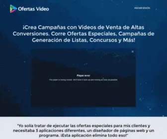 Ofertasvideo.com(Ofertas Video) Screenshot