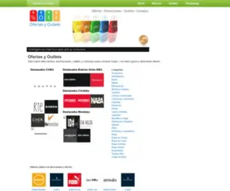Ofertasyoutlets.com.ar(Descuentos, Outlets, Marcas y Promociones) Screenshot