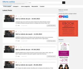 Oferteonline.eu(Oferte online) Screenshot