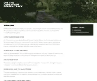 OFF-The-Beaten-Track.co.uk(Off The Derbyshire Beaten Track) Screenshot