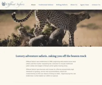 Offbeatsafaris.com(Offbeat Safaris) Screenshot