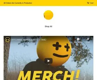 Offcanny.com(OFFCANNY MERCH) Screenshot