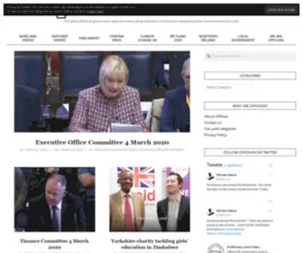 Offchan.com(UK Official GovermentNews and Videos) Screenshot