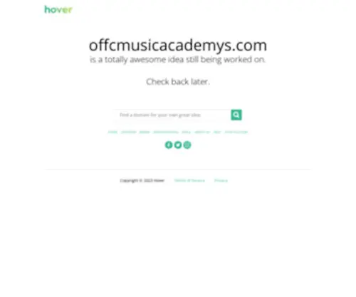 Offcmusicacademys.com(Home) Screenshot