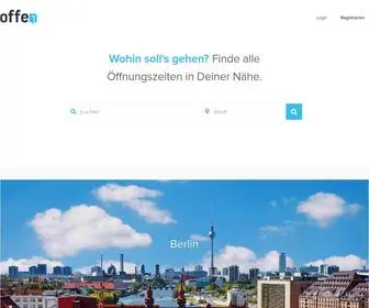 Offen.net(Finde die Besten auf Offen) Screenshot