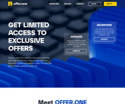 Offer.one(CPA affiliate marketing platform) Screenshot