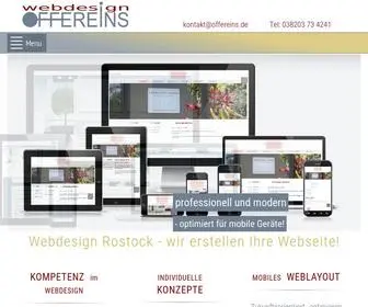 Offereins.de(Webdesign-rostock) Screenshot