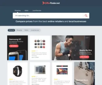 Offerfinder.net(Compare the best deals and save money today) Screenshot