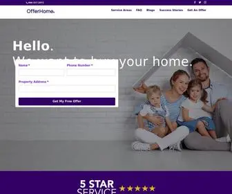 Offerhome.com(Sell Your Home At Offer Home Today) Screenshot