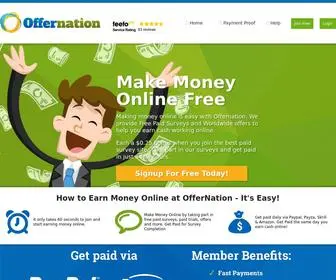 Offernation.com(Offer Nation) Screenshot