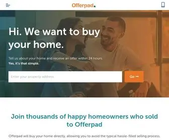 Offerpad.com(The Easiest Way to Sell Your Home) Screenshot