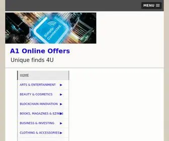 Offers26.com(A1 Online Offers) Screenshot