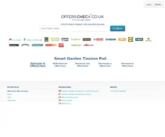 Offerscheck.co.uk(Deals an special offers online viewable) Screenshot