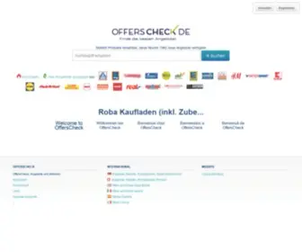 Offerscheck.de(Sonderangebote, Rabatte, Schnäppchen und Deals) Screenshot